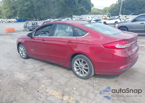 2017 Ford Fusion Hybrid Se из США, поврежденный, VIN 3FA6P0LU4HR232980